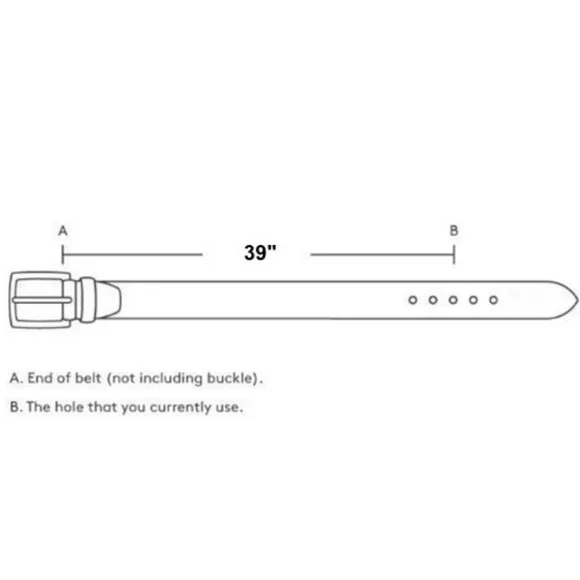 Dockers Leather Reversible Mens Belt Black/Brown - Picture 12 of 12